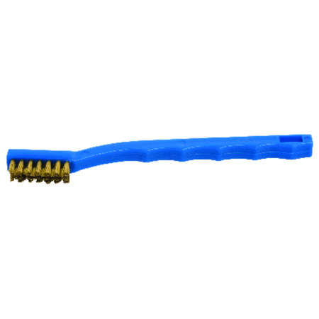 Forney 7-1/4 in. L X 1 in. W Scratch Brush Brass/Plastic 1 pc