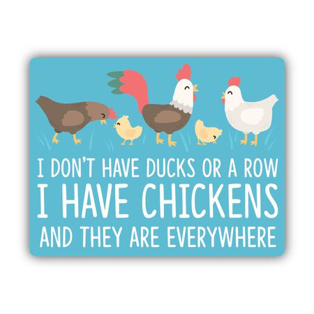 Sticker Northwest Chickens Everywhere Sticker