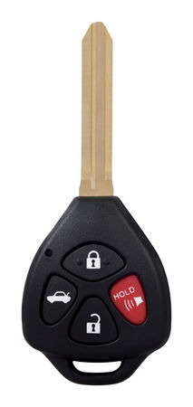 DURACELL Advanced Remote Automotive Replacement Key Toyota HYQ12BBY 4-Button Dot Chip Remote Hea