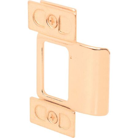 Mag Security Adjust A Strike 1/4 in. 2.8 in. x 1.3 in. x 0.5 in. Polished Brass