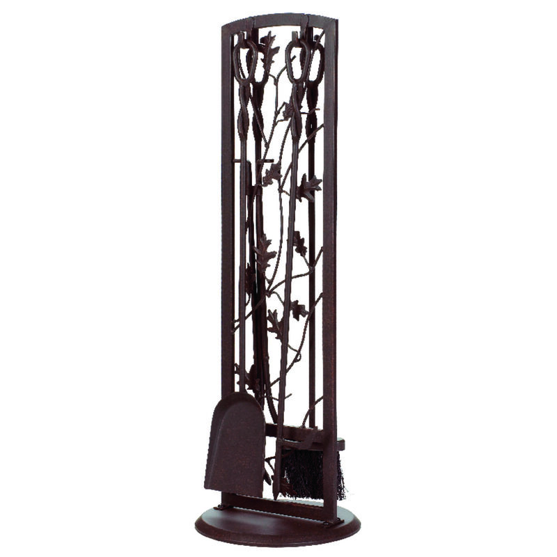 Panacea Powder Coated Steel Fireplace Tool Set Indoor Stine Home
