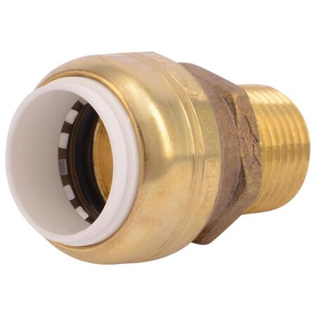 SharkBite Push to Connect 1/2 in. IPS X 1/2 in. D MPT Brass Adapter