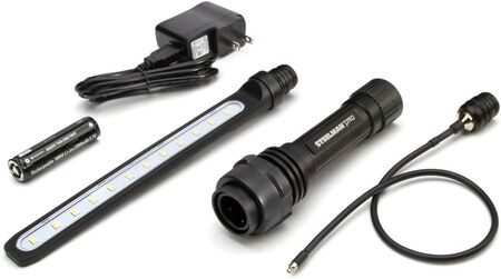 Rechargeable Flashlight Kit, includes LED 500-Lumen Slim-Lite and Bend-a-Light Flashlight Heads