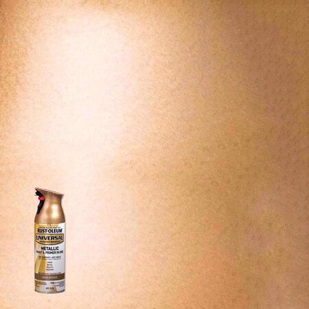 Rust-Oleum Universal Metallic Satin Bronze Metallic Spray Paint 11 oz