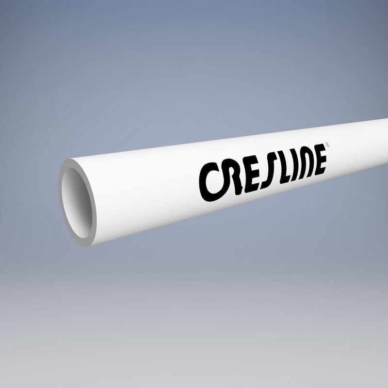 Cresline 11/2 in. Dia. x 20 ft. L Plain End Schedule 40 PVC DWV Pipe