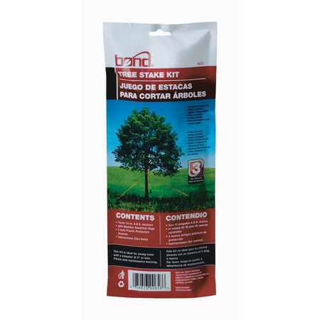 Bond Manufacturing 10 in. H Black Plastic Tree Stakes