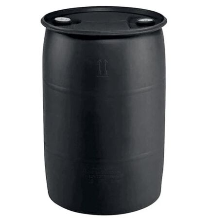 Industrial Drum Black 55 Gallon