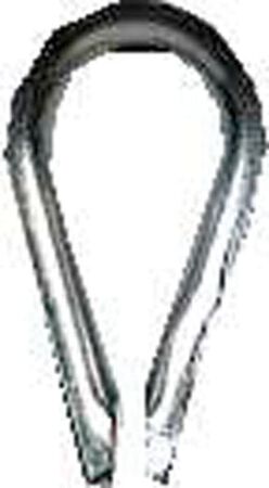 Campbell Galvanized Zinc Wire Rope Thimble 5/16 in. L