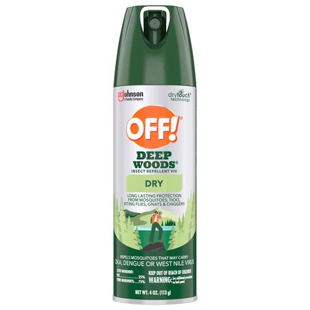 OFF! Deep Woods Insect Repellent Liquid For Flies 4 oz