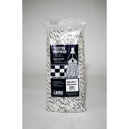 Elite Mops and Brooms #20 Cut End Cotton Mop Refill
