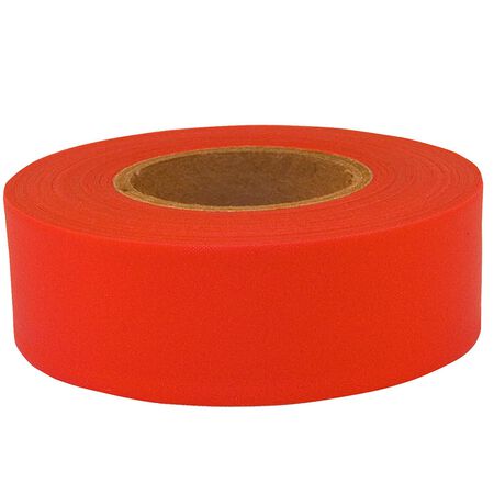 C.H. Hanson 150 ft. L X 1.2 in. W Plastic/PVC Flagging Tape Fluorescent Red