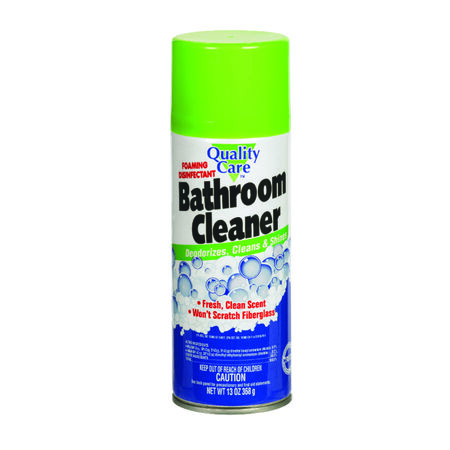 Quality Care Fresh Scent Bathroom Cleaner 13 oz Foam