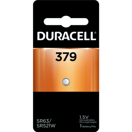 Duracell Silver Oxide 379 1.5 V 16 Ah Electronic/Watch Battery 1 pk