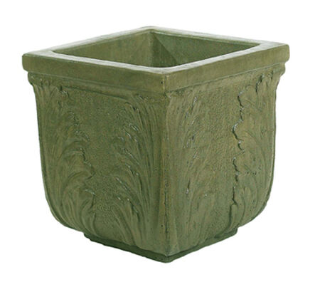 Planter Square Corner Leaf