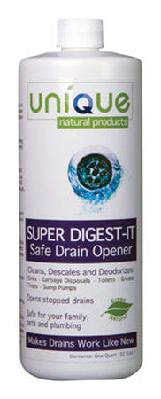 Unique Natural Products SUPER DIGEST-IT Drain Opener Liquid 32 oz.