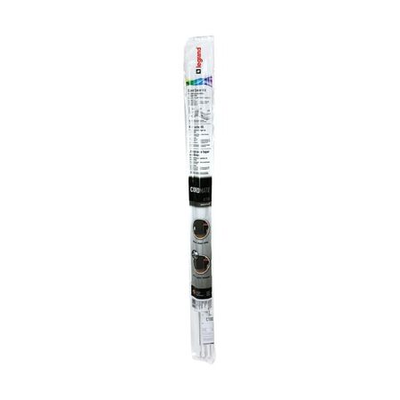 Legrand Cordmate White Plastic Cord and Cable Organizer Kit