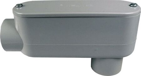 Cantex 1 in. D PVC Conduit Body For PVC 1 each