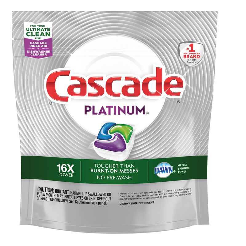 Cascade Platinum Fresh Scent Pods Dishwasher Detergent 14 pk Stine