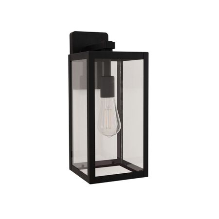 Craftmade Harris 1 Light 15.63 in. Outdoor Lantern in Textured Black