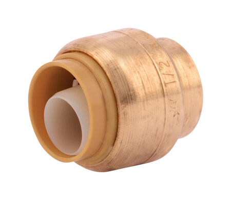 SharkBite 1/2 in. Push T X 1/2 in. D Push End Stop