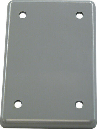 Cantex Rectangle PVC 1 gang Electrical Cover