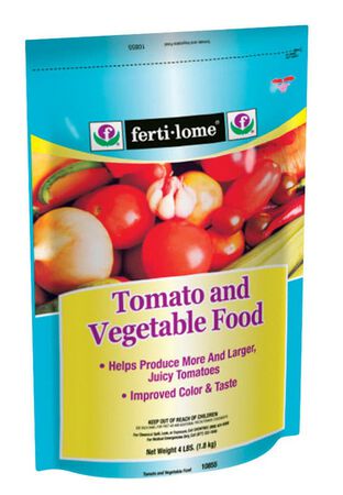 Ferti-lome TOMATO AND VEGETABLE Granules Plant Food 4 lb