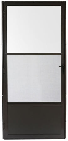 Croft Imperial Style 163 Aluminum Storm Door - Left Hand