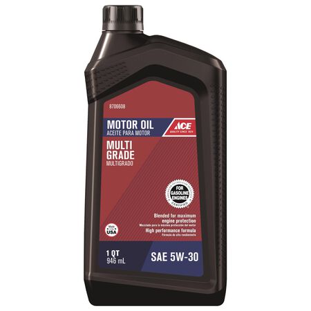 Ace 5W-30 4-Cycle Multi Grade Motor Oil 1 Quart 1 Pack