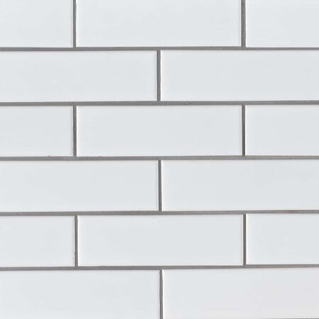 Retro Brick Bianco 6mm Matte