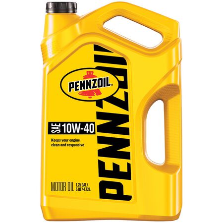 Pennzoil 10W-40 4-Cycle Conventional Motor Oil 5 qt 1 pk