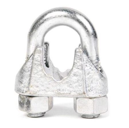 Koch Industries 3/4 in Black Rubber Leg Tip And Wire Rope Clip Set 