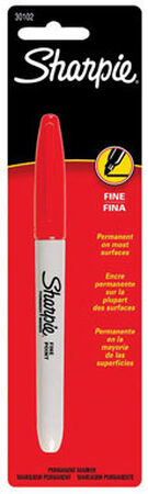 Sharpie Red Fine Tip Permanent Marker 1 pk