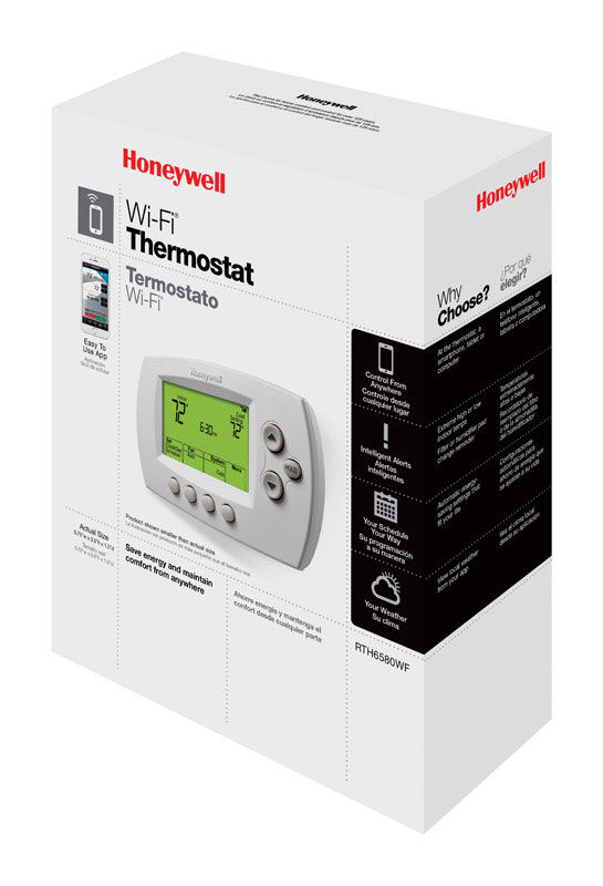 Honeywell 21/4 in. H x 33/4 in. W WiFi Digital Programmable