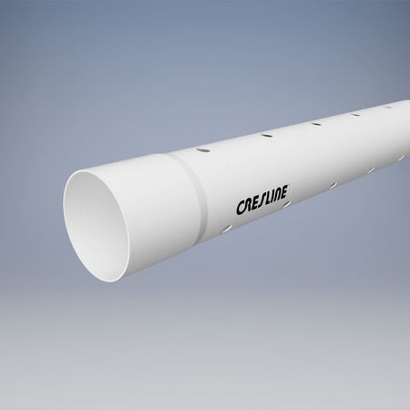 Cresline Sewer and Drain Pipe 3 in. Dia. x 10 ft. L Bell 160 psi