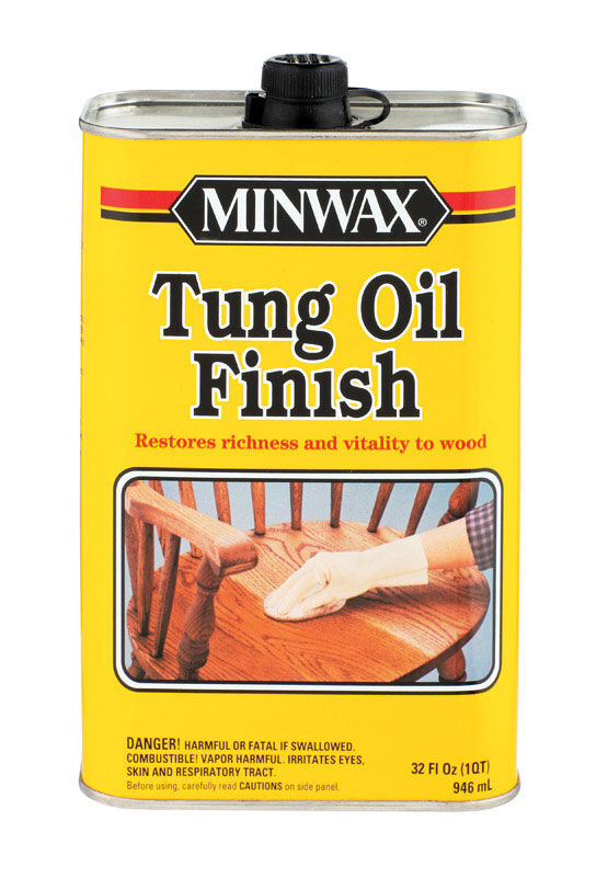 Minwax OilBased Clear Low Lustre Tung Oil 1 qt. Stine Home + Yard