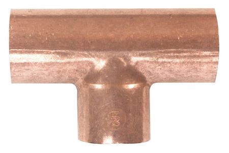 NIBCO 1 in. Copper X 1 in. D Sweat Copper Tee 1 pk
