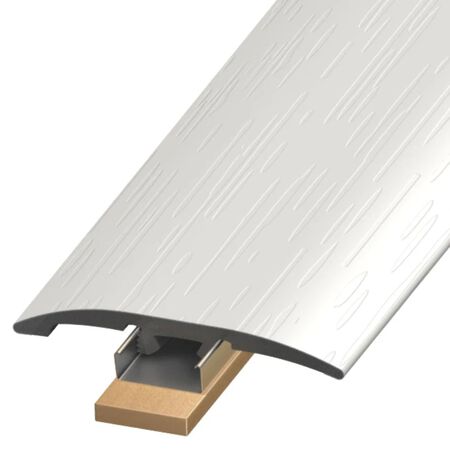 Versatrim Slim Trim 3-in-1 Floor Molding White