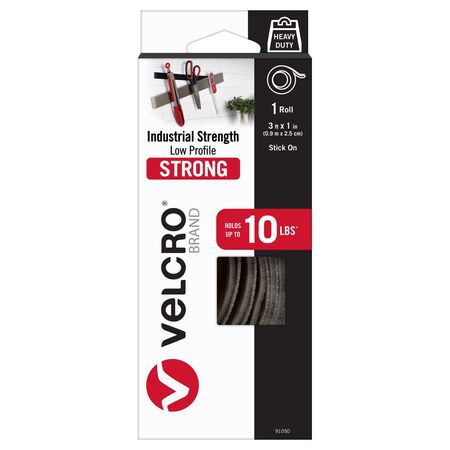 VELCRO Brand Medium Nylon Hook and Loop Fastener 3 ft. L 1 pk