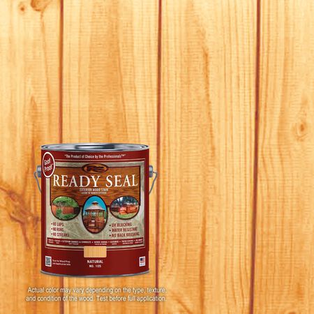 Ready Seal Goof Proof Semi-Transparent Flat Natural Oil-Based Penetrating Wood Stain/Sealer 1 gal