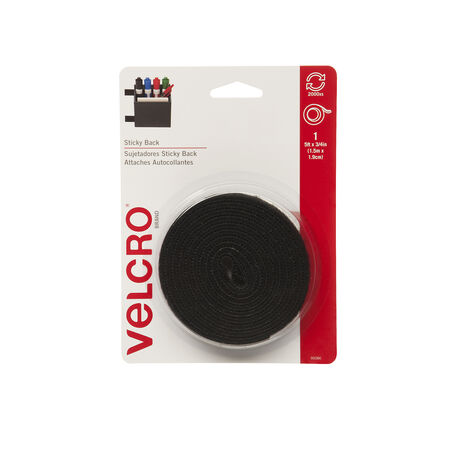 Velcro Medium Fastener Sticky 60 in. L 1 pk