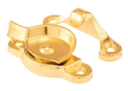 Prime-Line Brass Die-Cast Zinc Sash Lock Brass 1
