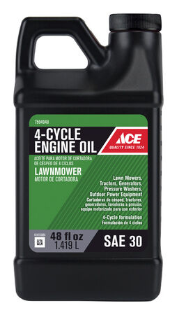 Ace SAE30 4 Cycle Lawn Mower Oil 48 oz.