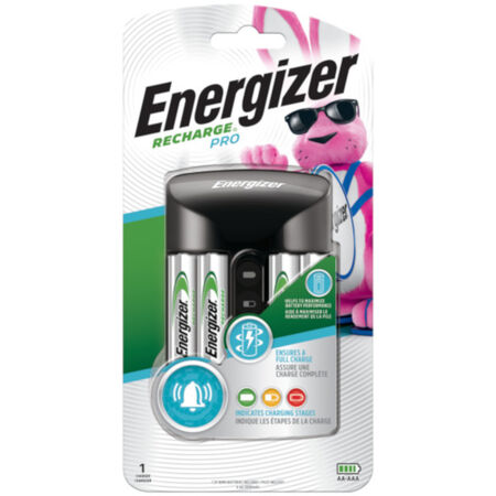 Energizer 4 Battery Black Battery Charger