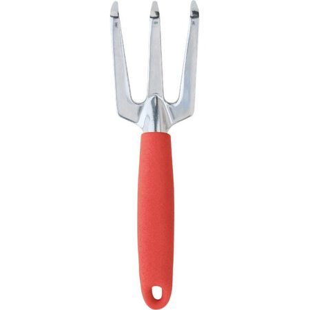 Corona 3 Tine Aluminum Hand Cultivator 10 in. Aluminum Handle