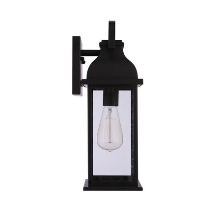 Craftmade Bent Tree 1 Light Outdoor Wall Lantern in Midnight