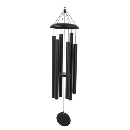 Corinthian Bells, 53" Black Windchime