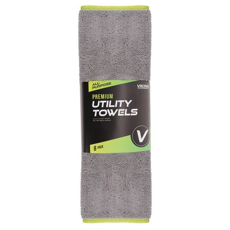 Viking 16 in. L X 16 in. W Microfiber Towel 8 pk