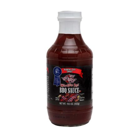 Three Little Pigs Kansas City Sweet BBQ Sauce 19.1 oz