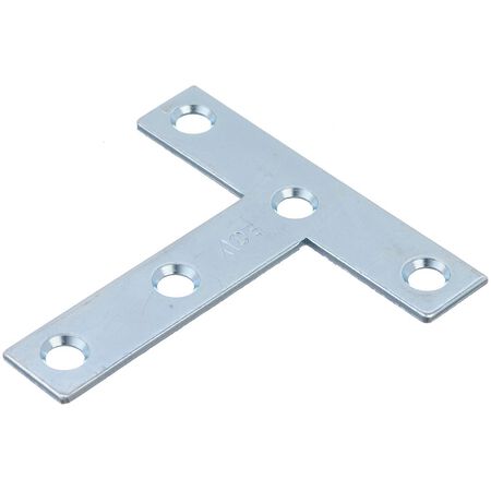 Ace 3 in. H X 3.75 in. W X 3 in. D Zinc Tee Plate
