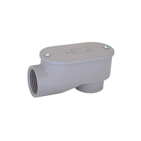 Sigma Engineered Solutions ProConnex 3/4 in. D Die-Cast Aluminum Service Entrance Elbow For Rigid 1